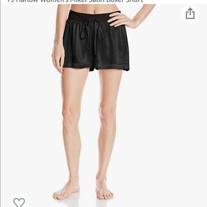 Pj Harlow Black pj shorts